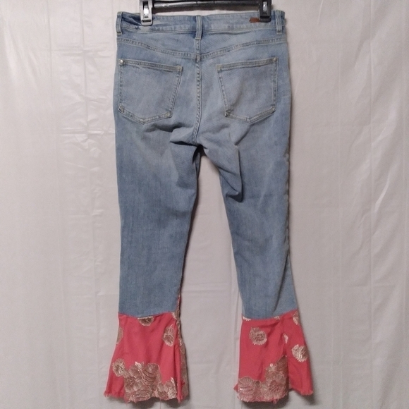 Anthropologie Pilcro Flare Denim Jeans Size 28 - Picture 8 of 14